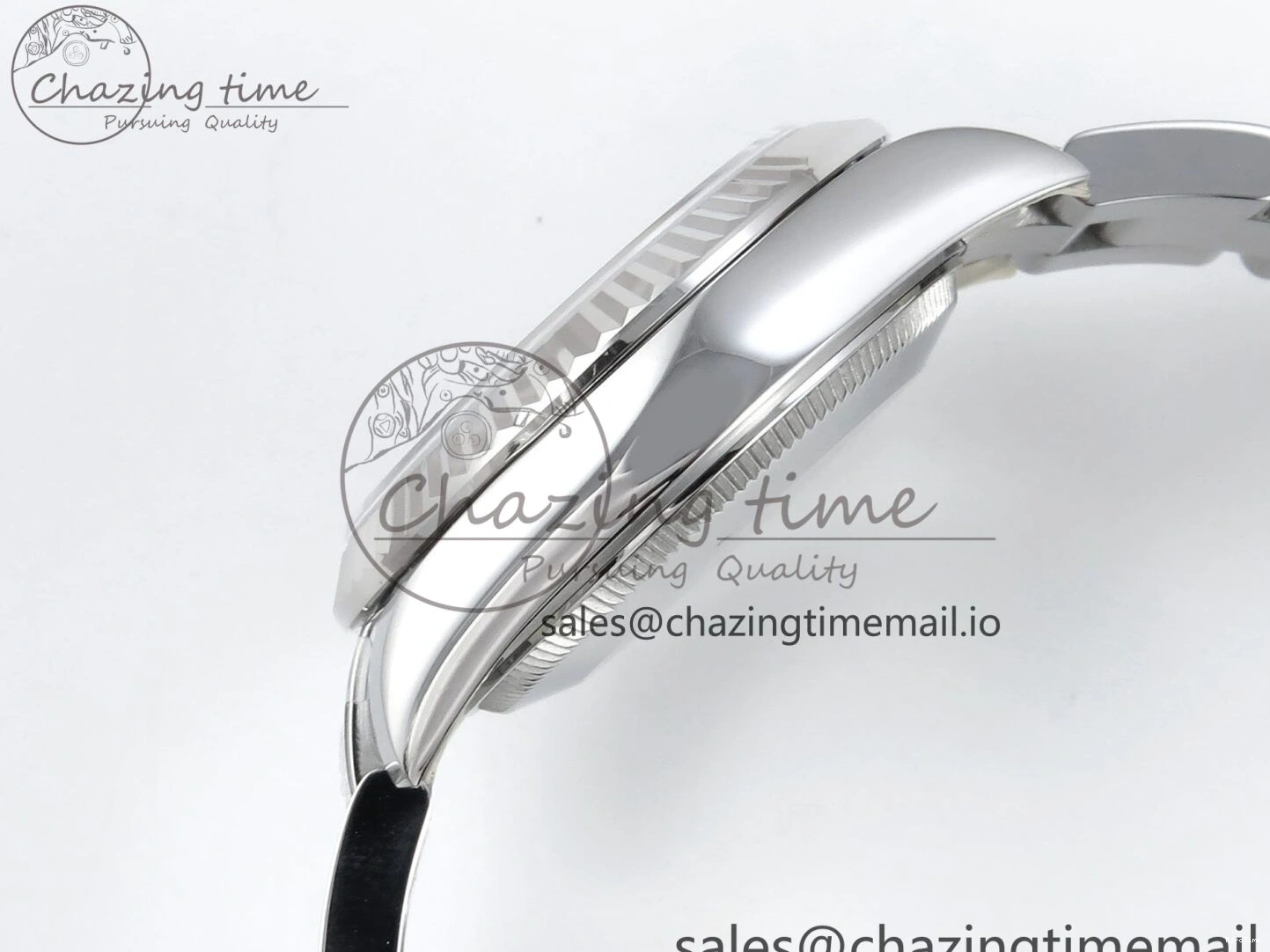 MiroTime 0518 EasyMatch DateJust 31 278274 ARF 1:1 Best Edition 904L Steel Gray Roman Diamonds Dial on SS Oyster Bracelet ETA 550